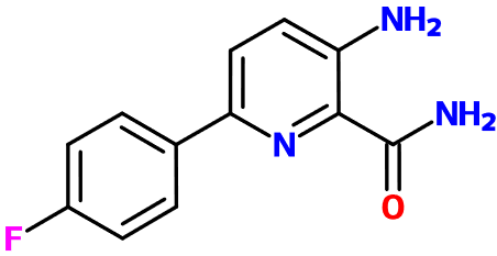 (image for) MC095890 3-Amino-6-(4-fluorophenyl)pyridine-2-carboxamide